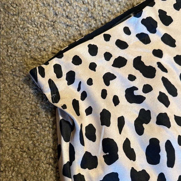 Leopard Print A-Line Midi Skirt - Picture 2 of 5